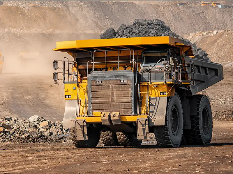 Mine site truck acoustic testing